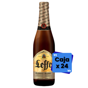 CERVEZA LEFFE BLONDE