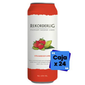 REKORDERLIG STRAWBERRY-LIME