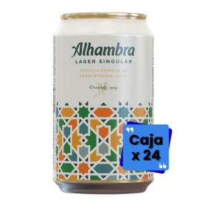 CERVEZA ALHAMBRA LAGER ESPECIAL